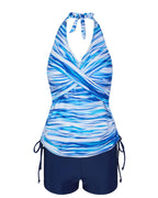 Elegant Two-Piece Tankini with Shorts Avila Swim Swimwear Beachwear