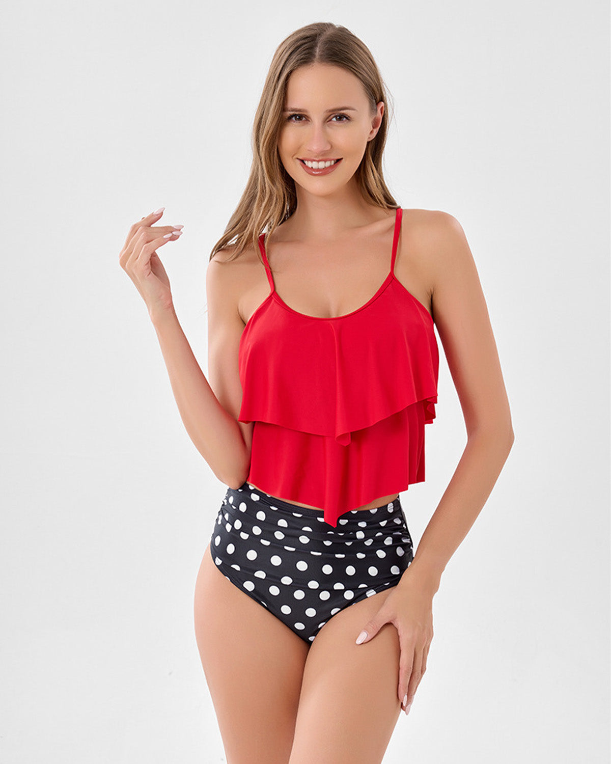 Flirty Ruffle Tankini Set Avila Swim Swimwear Beachwear