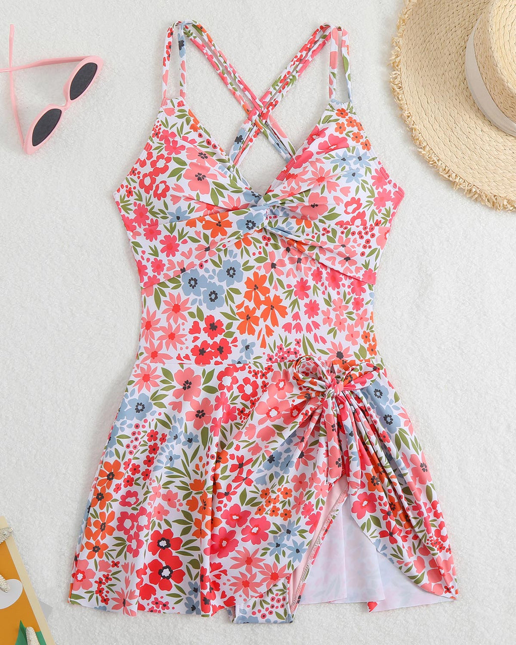 Floral Bloom Swim Dress Avila Swim Swimwear Beachwear