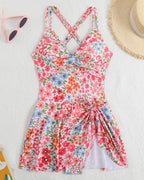 Floral Bloom Swim Dress Avila Swim Swimwear Beachwear
