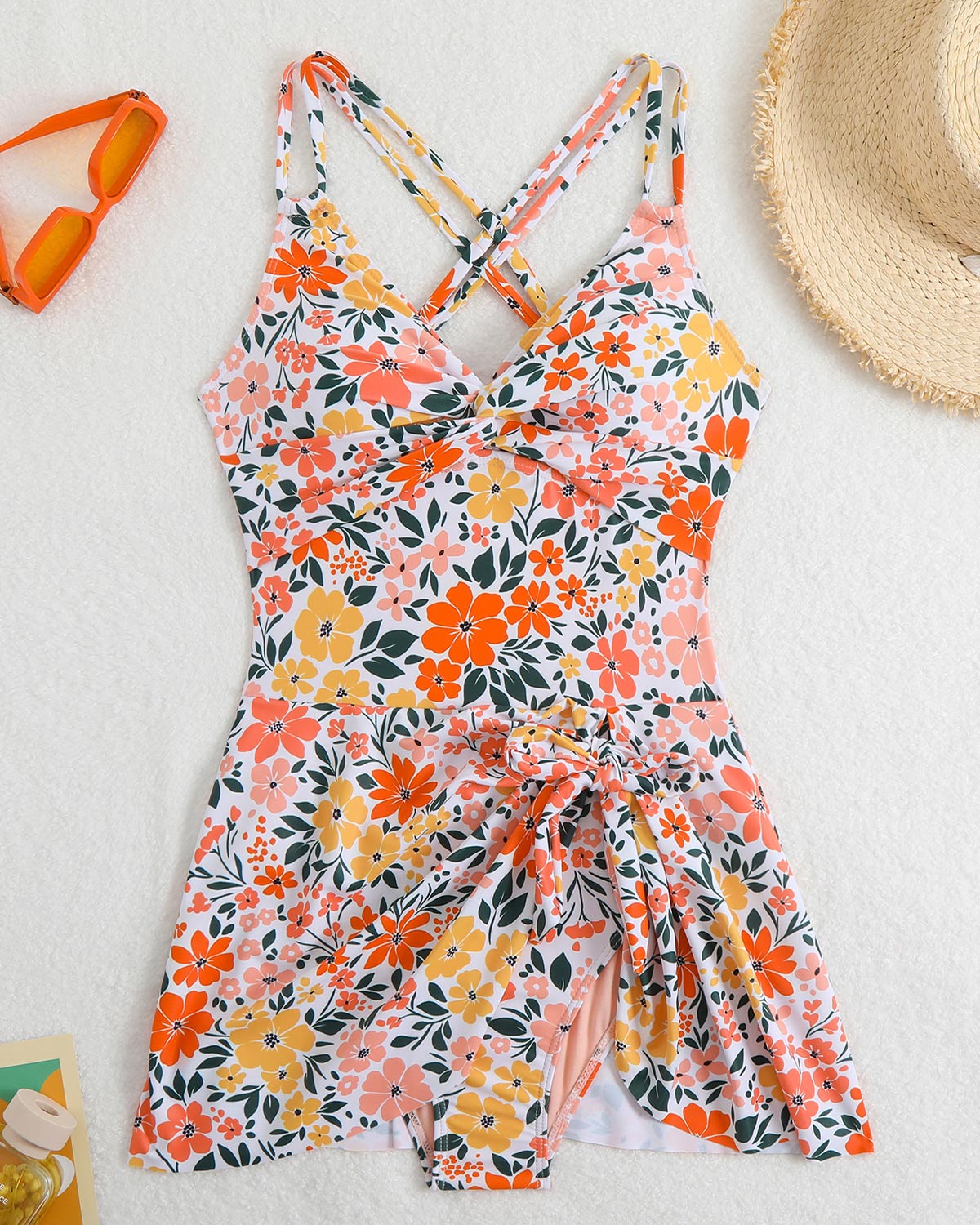 Floral Bloom Swim Dress Avila Swim Swimwear Beachwear