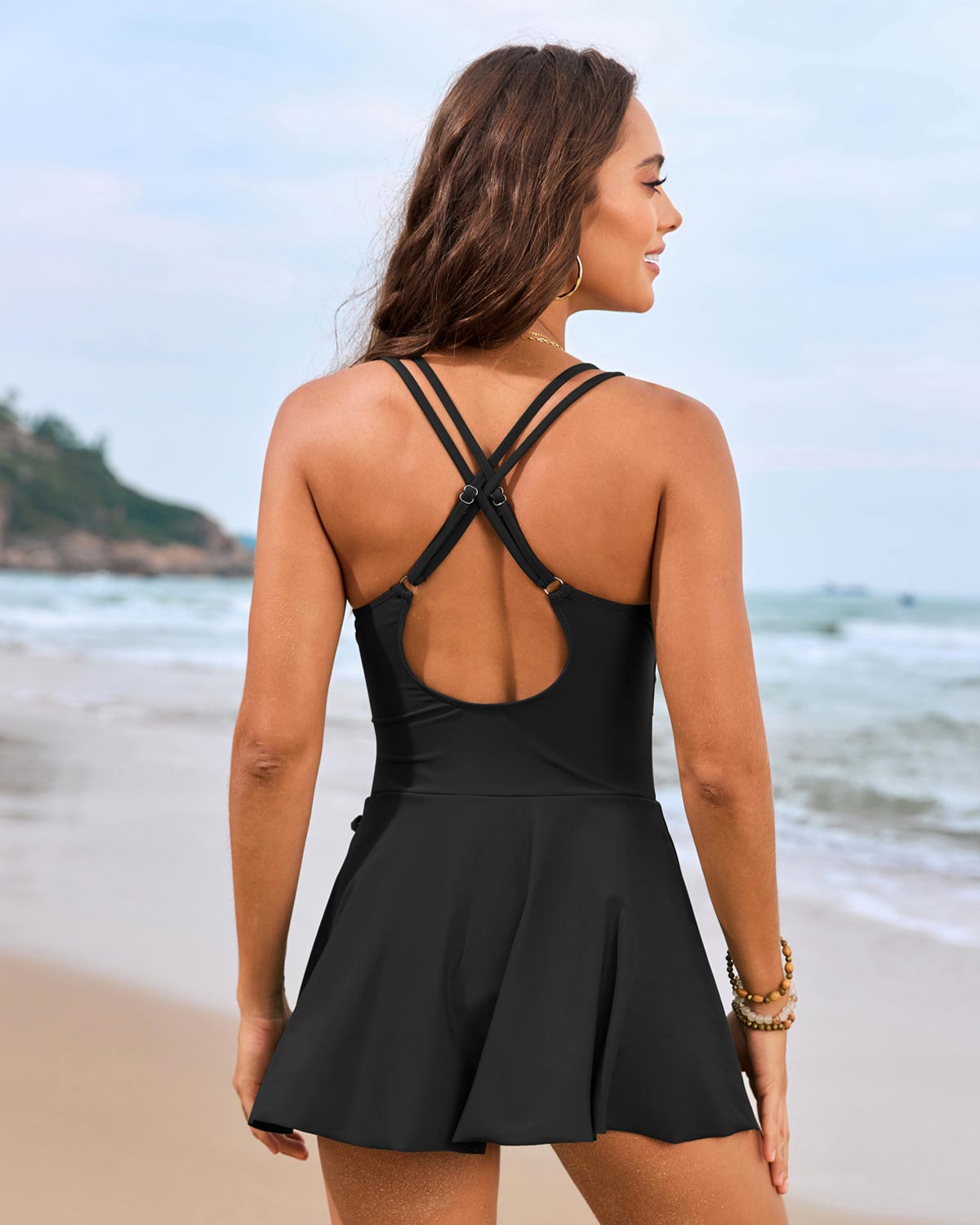 Floral Bloom Swim Dress Avila Swim Swimwear Beachwear