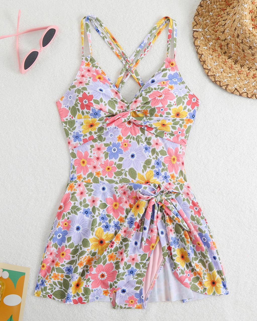 Floral Bloom Swim Dress Avila Swim Swimwear Beachwear