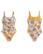 Floral Corset One-piece mesh skirt Swimsuit Avila Swim Swimwear Beachwear