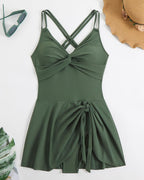 Floral Bloom Swim Dress