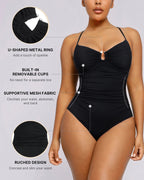 Maren Sculpt Tummy Control One Piece Avila Swim Swimwear Beachwear