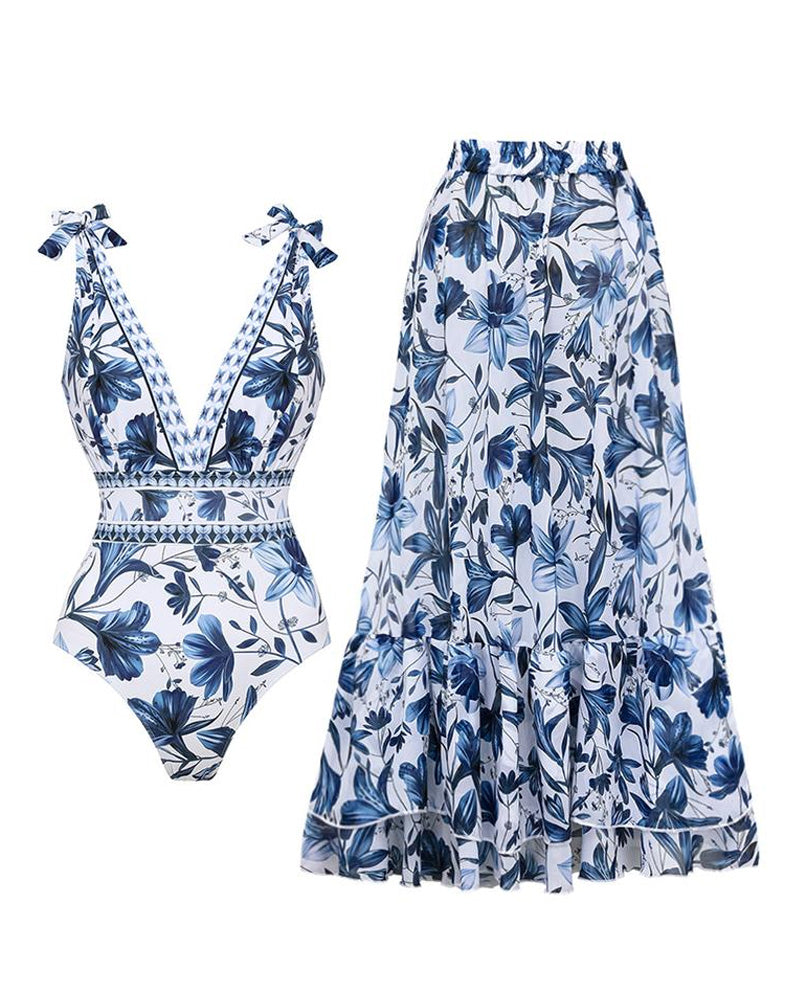 Modest Elegance Swimsuit Ensemble Dragonfly Avila Swim Swimwear Beachwear