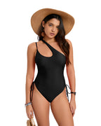 One-Shoulder Ruched Swimsuit Avila Swim Swimwear Beachwear