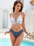 Sienna Cutout Tie Bikini Set Avila Swim Swimwear Beachwear