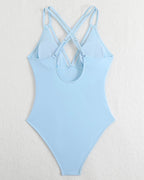 Solea Sculpt V-Neck One Piece Avila Swim Swimwear Beachwear