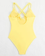 Solea Sculpt V-Neck One Piece Avila Swim Swimwear Beachwear