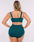 Talia Sculpt Bikini Top & High-Waist Bottom Set Avila Swim Swimwear Beachwear