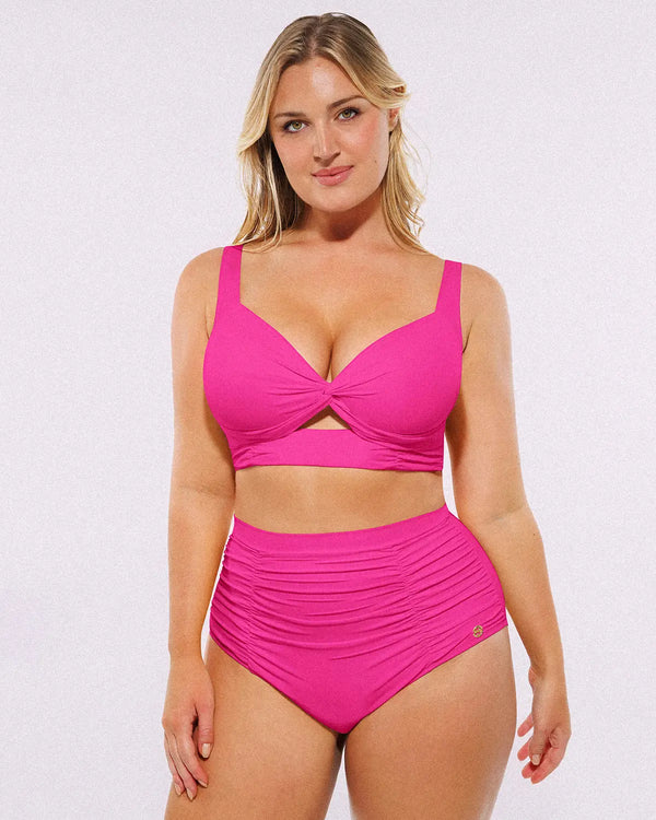 Talia Sculpt Bikini Top & High-Waist Bottom Set Avila Swim Swimwear Beachwear