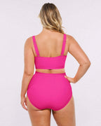 Talia Sculpt Bikini Top & High-Waist Bottom Set Avila Swim Swimwear Beachwear