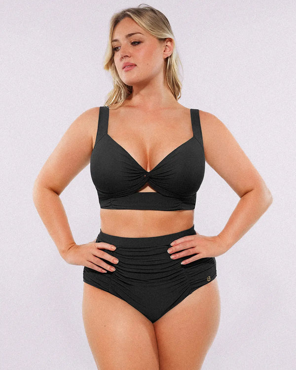Talia Sculpt Bikini Top & High-Waist Bottom Set