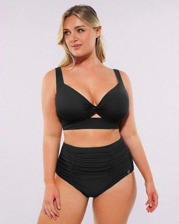 Talia Sculpt Bikini Top & High-Waist Bottom Set