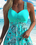 Two-Piece Tummy Control Tankini Avila Swim Swimwear Beachwear