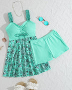 Two-Piece Tummy Control Tankini Avila Swim Swimwear Beachwear